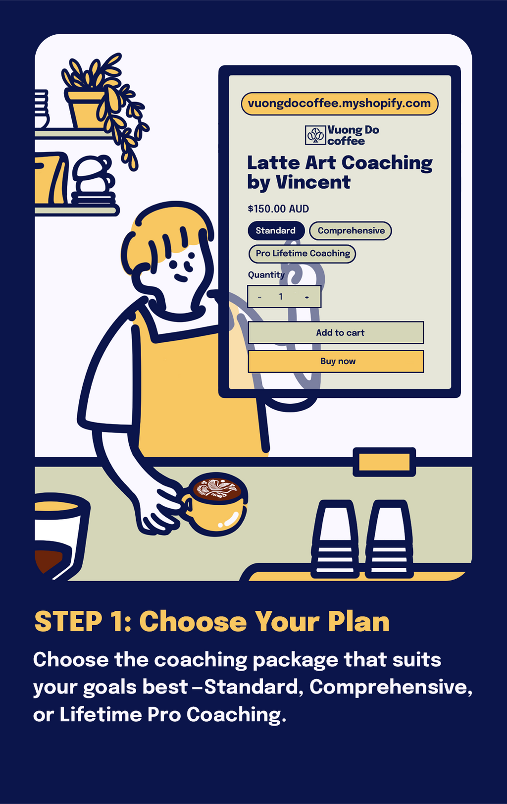 Worldwide Latte Art Coaching by Vincent