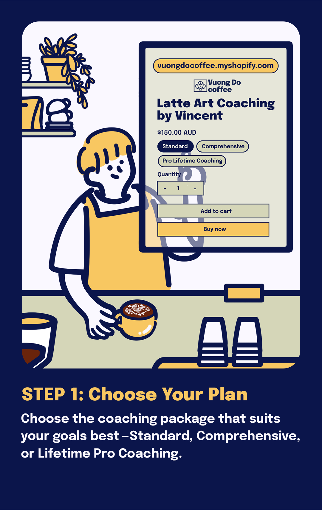 Worldwide Latte Art Coaching by Vincent