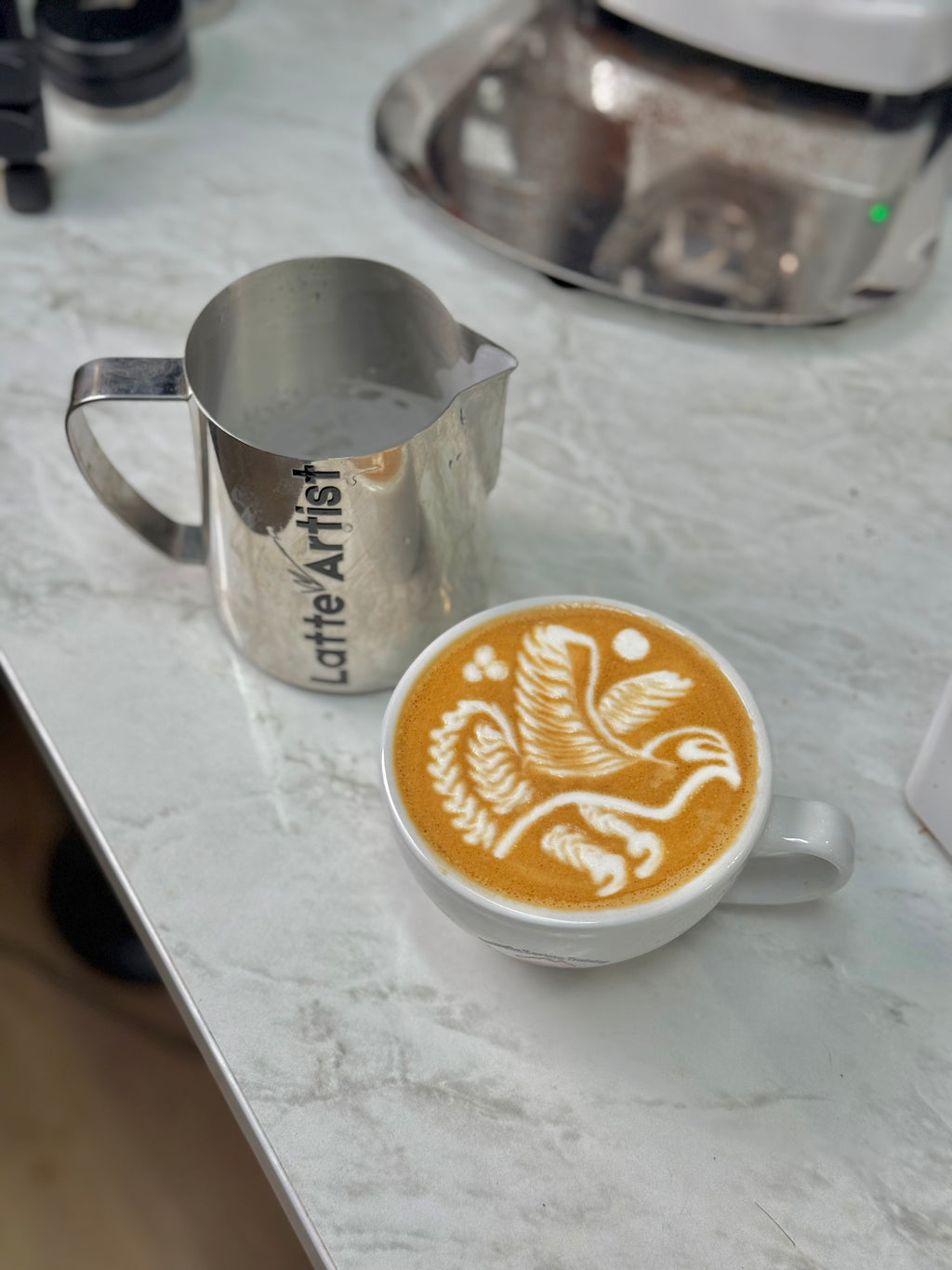 Latte Artist Milk Pitcher - Assault Rifle (650ml)