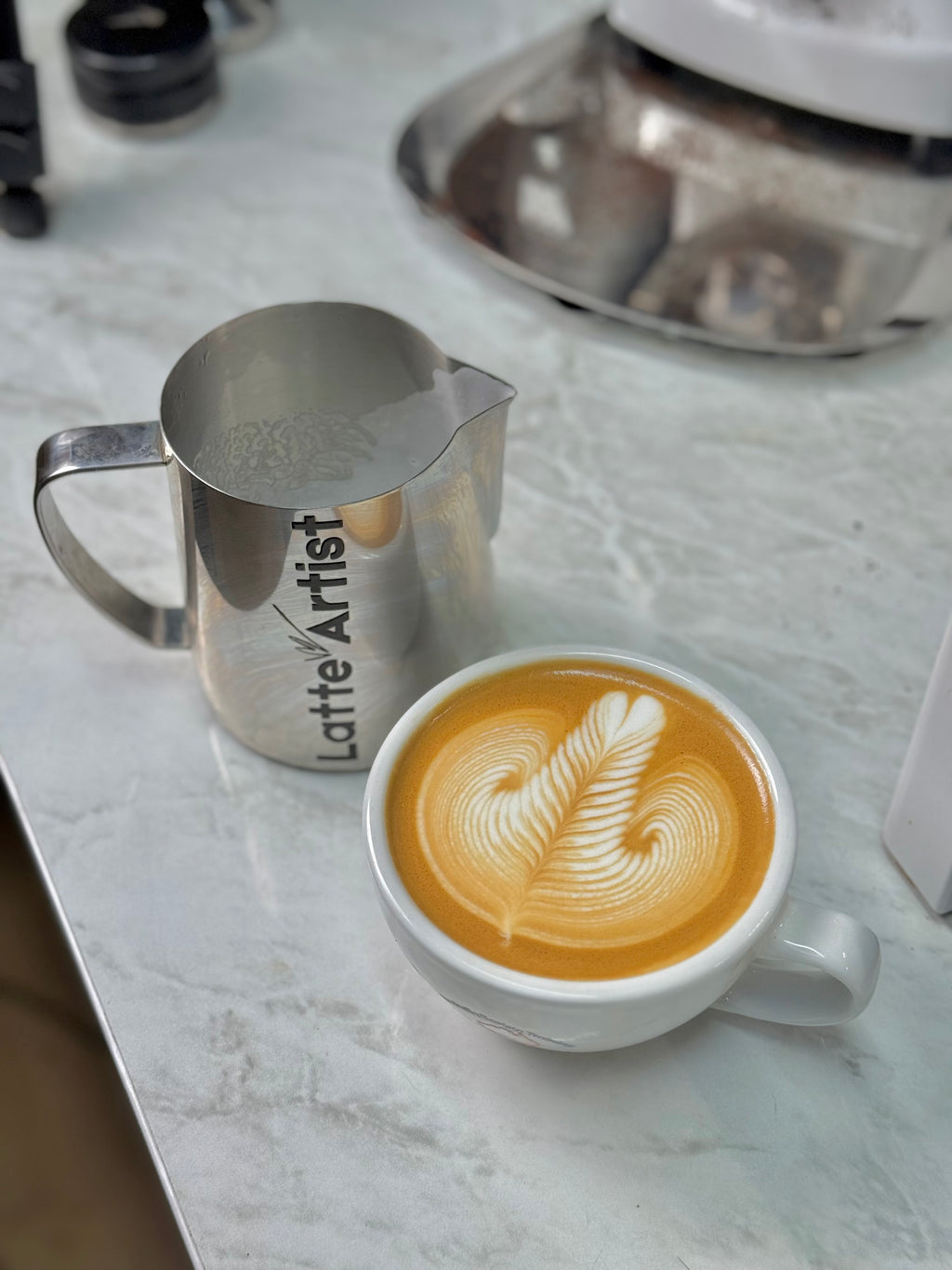 Latte Artist Milk Pitcher - Assault Rifle (650ml)