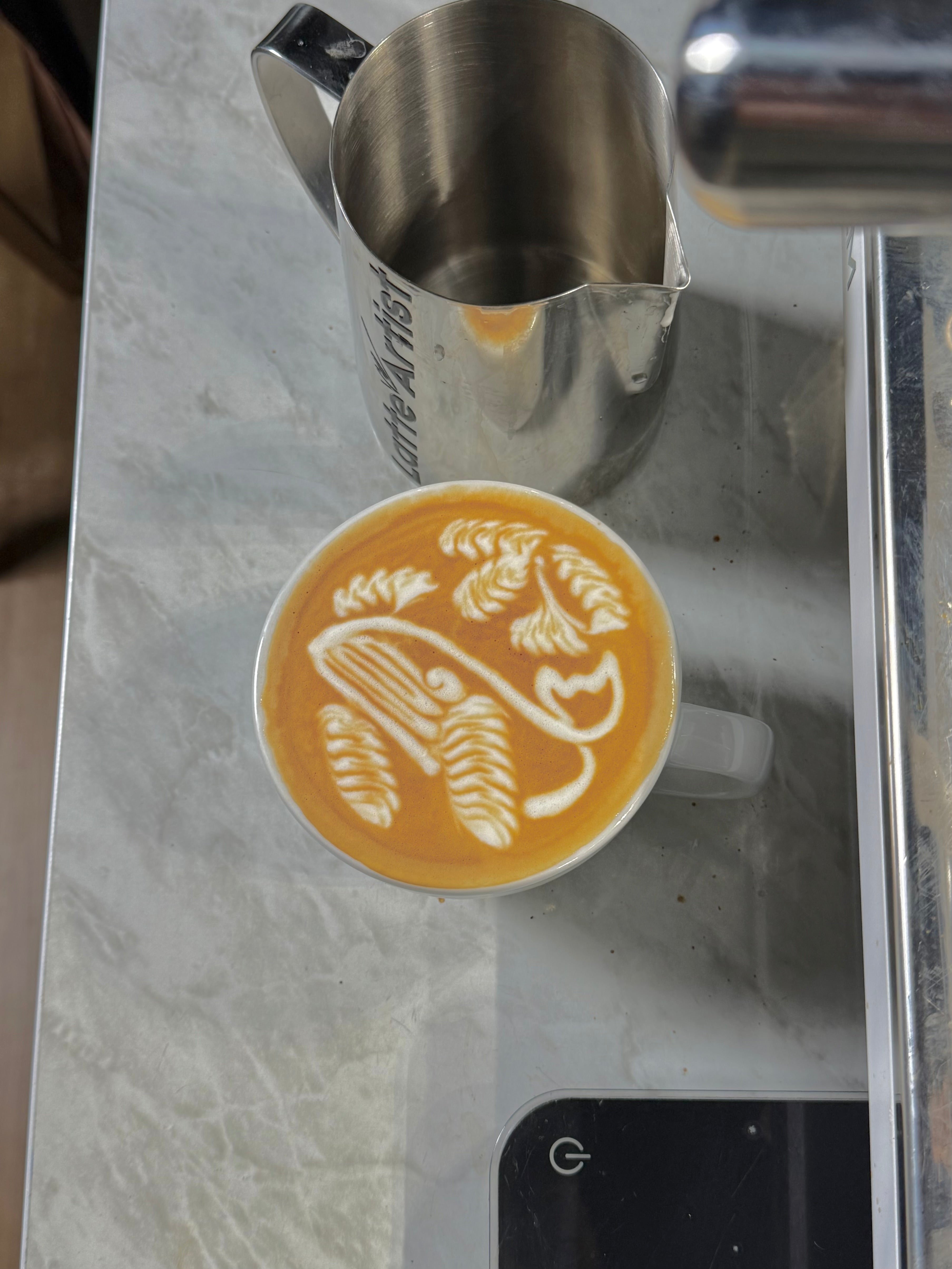 Latte Artist Milk Pitcher - Assault Rifle (650ml)