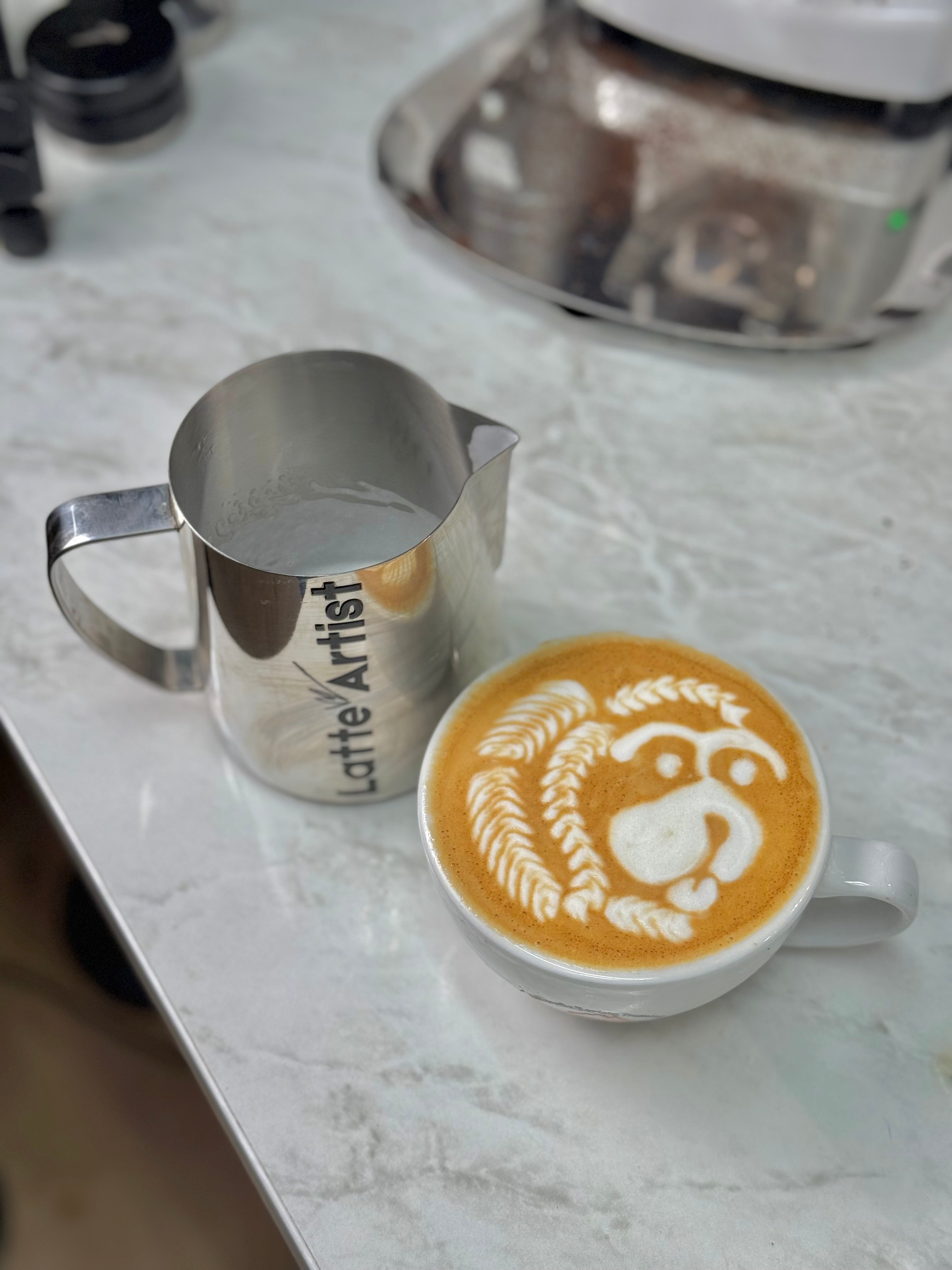 Latte Artist Milk Pitcher - Assault Rifle (650ml)