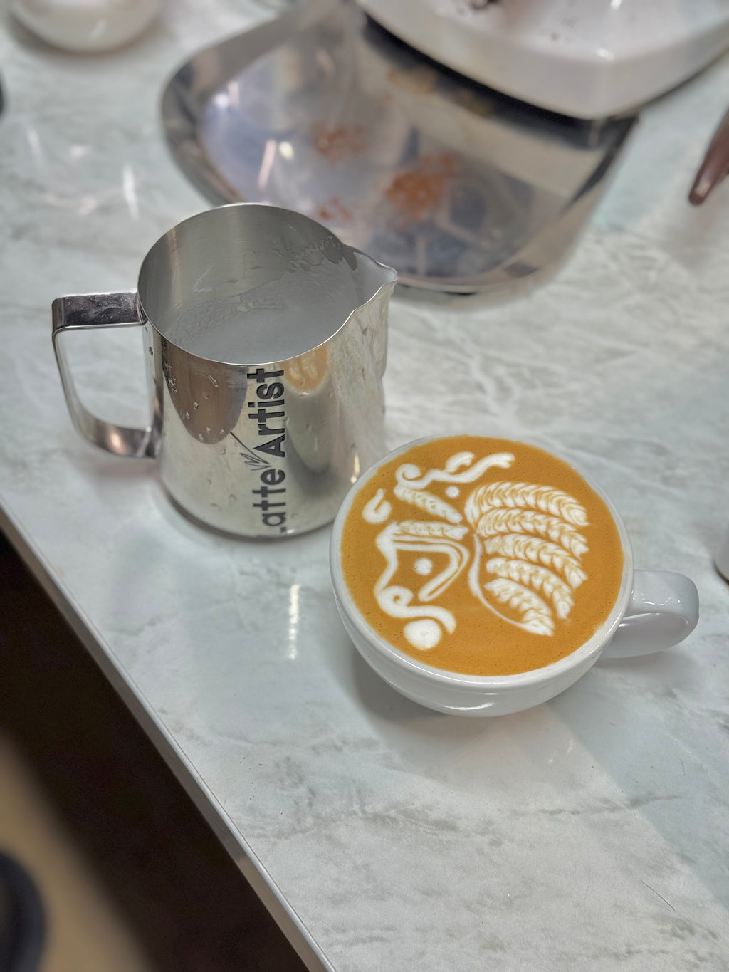 Latte Artist Milk Pitcher - Sniper Rifle (700ml)