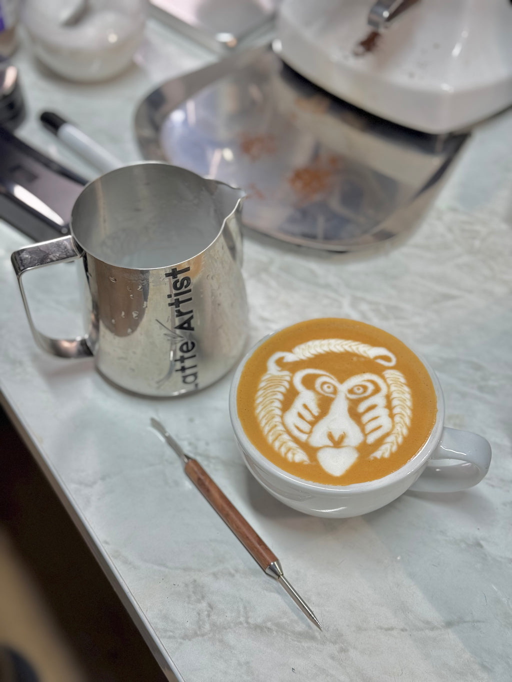 Latte Artist Milk Pitcher - Sniper Rifle (700ml)