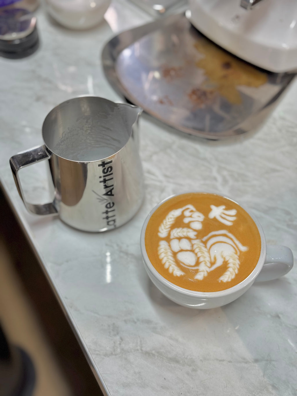 Latte Artist Milk Pitcher - Sniper Rifle (700ml)