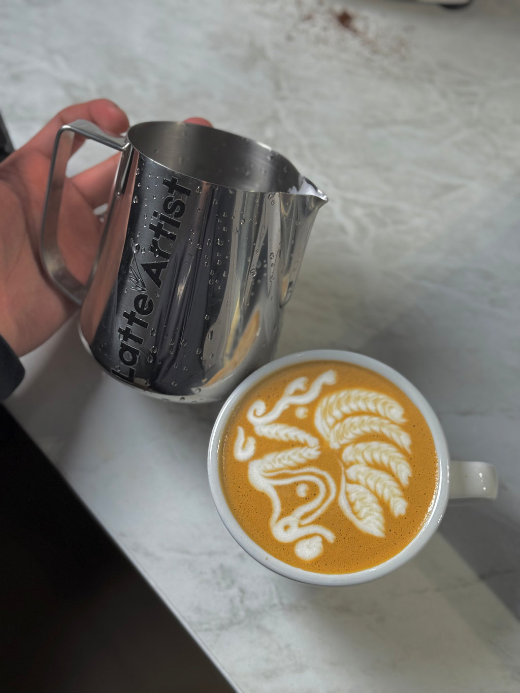 Latte Artist Milk Pitcher - Sniper Rifle (700ml)